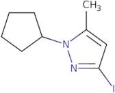 1-Cyclopentyl-3-iodo-5-methyl-1H-pyrazole