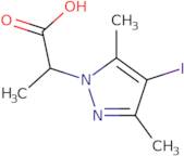 2-(4-Iodo-3,5-dimethyl-1H-pyrazol-1-yl)propanoic acid