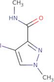 4-Iodo-1-methyl-1H-pyrazole-3-carboxylic acid methylamide