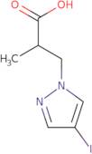 3-(4-Iodo-1H-pyrazol-1-yl)-2-methylpropanoic acid