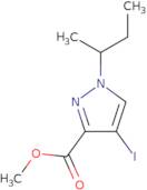 1-Sec-butyl-4-iodo-1H-pyrazole-3-carboxylic acid methyl ester