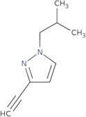 3-Ethynyl-1-(2-methylpropyl)-1H-pyrazole