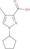 1-Cyclopentyl-4-iodo-1H-pyrazole-3-carboxylic acid