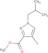 4-Iodo-1-isobutyl-1H-pyrazole-3-carboxylic acid methyl ester