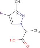 2-(4-Iodo-3-methyl-1H-pyrazol-1-yl)propanoic acid