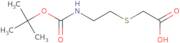 2-[(2-{[(tert-Butoxy)carbonyl]amino}ethyl)sulfanyl]acetic acid