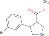 rac-Methyl (3R,4S)-4-(3-bromophenyl)pyrrolidine-3-carboxylate