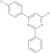 4-Chloro-6-(4-chlorophenyl)-2-phenylpyrimidine