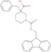 (R)-Fmoc-3-benzyl-piperidine-3-carboxylic acid