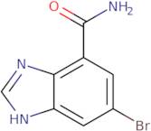 5-Bromo-1H-benzo[D]imidazole-7-carboxamide