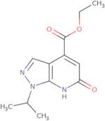 Ethyl 6-hydroxy-1-isopropyl-1H-pyrazolo[3,4-b]pyridine-4-carboxylate