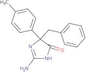 2-Amino-5-benzyl-5-(4-methylphenyl)-4,5-dihydro-1H-imidazol-4-one
