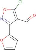 5-Chloro-3-(furan-2-yl)-1,2-oxazole-4-carbaldehyde