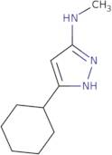 5-Cyclohexyl-N-methyl-1H-pyrazol-3-amine