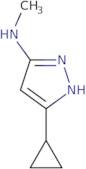 5-Cyclopropyl-N-methyl-1H-pyrazol-3-amine
