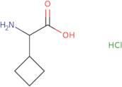 2-Amino-2-cyclobutylacetic acid hydrochloride