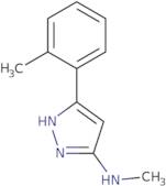 N-Methyl-5-(2-methylphenyl)-1H-pyrazol-3-amine