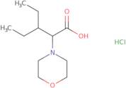 3-Ethyl-2-(morpholin-4-yl)pentanoic acid hydrochloride