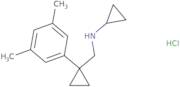 N-{[1-(3,5-Dimethylphenyl)cyclopropyl]methyl}cyclopropanamine hydrochloride