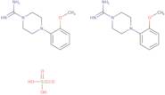 Bis(4-(2-methoxyphenyl)piperazine-1-carboximidamide), sulfuric acid