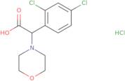 2-(2,4-Dichlorophenyl)-2-(morpholin-4-yl)acetic acid hydrochloride