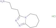 3-{5H,6H,7H,8H,9H-[1,2,4]Triazolo[4,3-a]azepin-3-yl}propan-1-amine hydrochloride