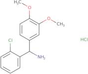(2-Chlorophenyl)(3,4-dimethoxyphenyl)methanamine hydrochloride