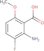 2-Amino-3-fluoro-6-methoxybenzoic acid