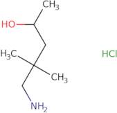 5-Amino-4,4-dimethylpentan-2-ol hydrochloride