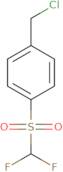 1-(Chloromethyl)-4-difluoromethanesulfonylbenzene
