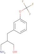 3-Amino-2-{[3-(trifluoromethoxy)phenyl]methyl}propan-1-ol