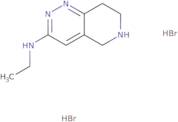 N-Ethyl-5H,6H,7H,8H-pyrido[4,3-c]pyridazin-3-amine dihydrobromide