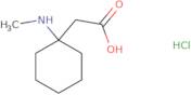 2-[1-(Methylamino)cyclohexyl]acetic acid hydrochloride
