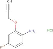 4-Fluoro-2-(prop-2-yn-1-yloxy)aniline hydrochloride