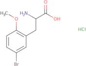 2-Amino-3-(5-bromo-2-methoxyphenyl)propanoic acid hydrochloride