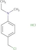 4-(Chloromethyl)-N-ethyl-N-methylaniline hydrochloride