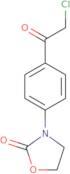 3-[4-(2-Chloroacetyl)phenyl]-1,3-oxazolidin-2-one