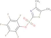 Pentafluorophenyl 4,5-dimethyl-1,3-thiazole-2-sulfonate