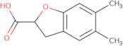 5,6-Dimethyl-2,3-dihydro-1-benzofuran-2-carboxylic acid