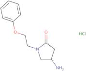 4-Amino-1-(2-phenoxyethyl)pyrrolidin-2-one hydrochloride