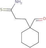 3-(1-Formylcyclohexyl)propanethioamide