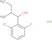 2-Amino-1-(2-chloro-6-fluorophenyl)butan-1-ol hydrochloride