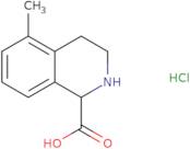 5-Methyl-1,2,3,4-tetrahydroisoquinoline-1-carboxylic acid hydrochloride