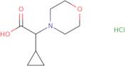 2-Cyclopropyl-2-(morpholin-4-yl)acetic acid hydrochloride