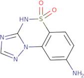 4H-â€‹[1,â€‹2,â€‹4]â€‹Triazolo[5,â€‹1-â€‹c]â€‹[1,â€‹2,â€‹4]â€‹benzothiadiazin-â€‹8-â€‹amine 5,â€‹5…