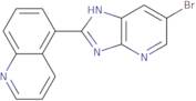 5-{6-Bromo-4H-imidazo[4,5-b]pyridin-2-yl}quinoline