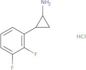 2-(2,3-Difluorophenyl)cyclopropan-1-amine hydrochloride