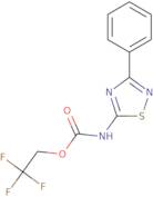 2,2,2-Trifluoroethyl N-(3-phenyl-1,2,4-thiadiazol-5-yl)carbamate