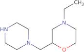 4-Ethyl-2-(piperazin-1-ylmethyl)morpholine