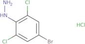 (4-Bromo-2,6-dichlorophenyl)hydrazine hydrochloride